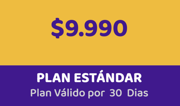 Plan Estándar válido por 60 días