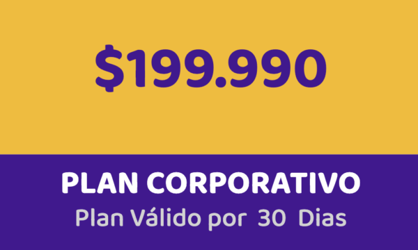 Plan Corporativo válido por 60 días