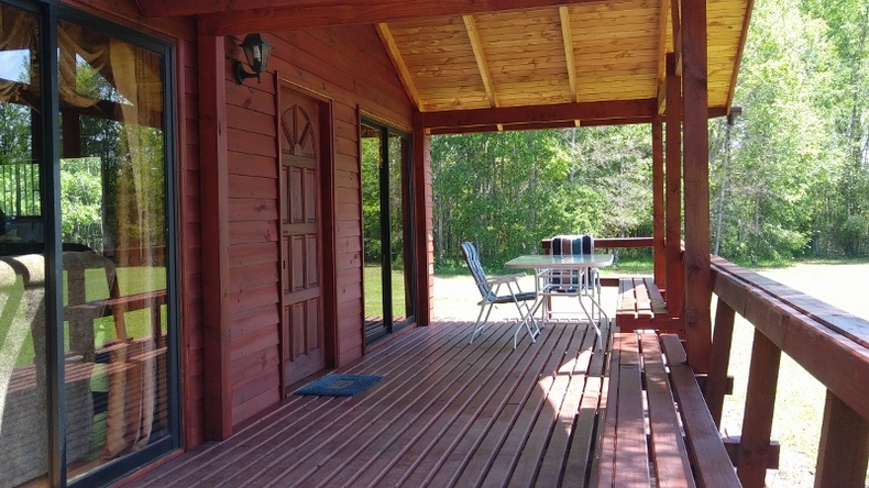 Arriendo casa parcela a 2000 mts ruta Villarrica a Pucón km12